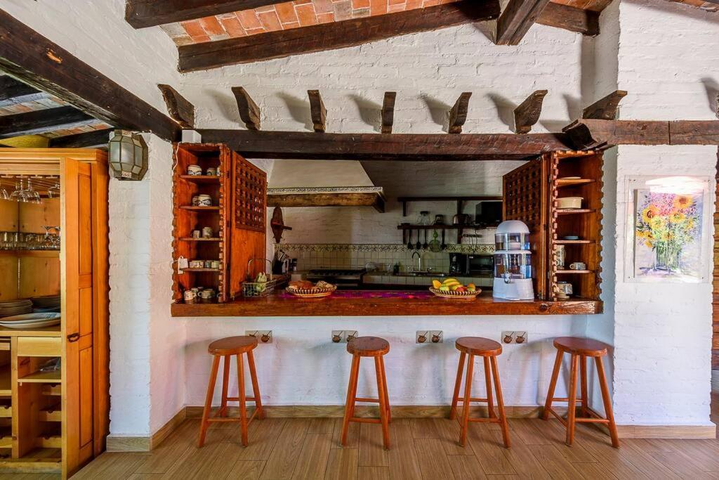 Agradable Cuarto De Hostal Sobre El Centro, Valle Valle de Bravo Esterno foto